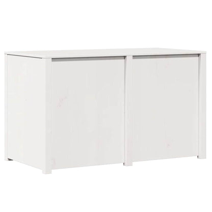 vidaXL Kitchen Cabinet MEPPEL White 106 x 55 x 64 cm Solid Pine Wood