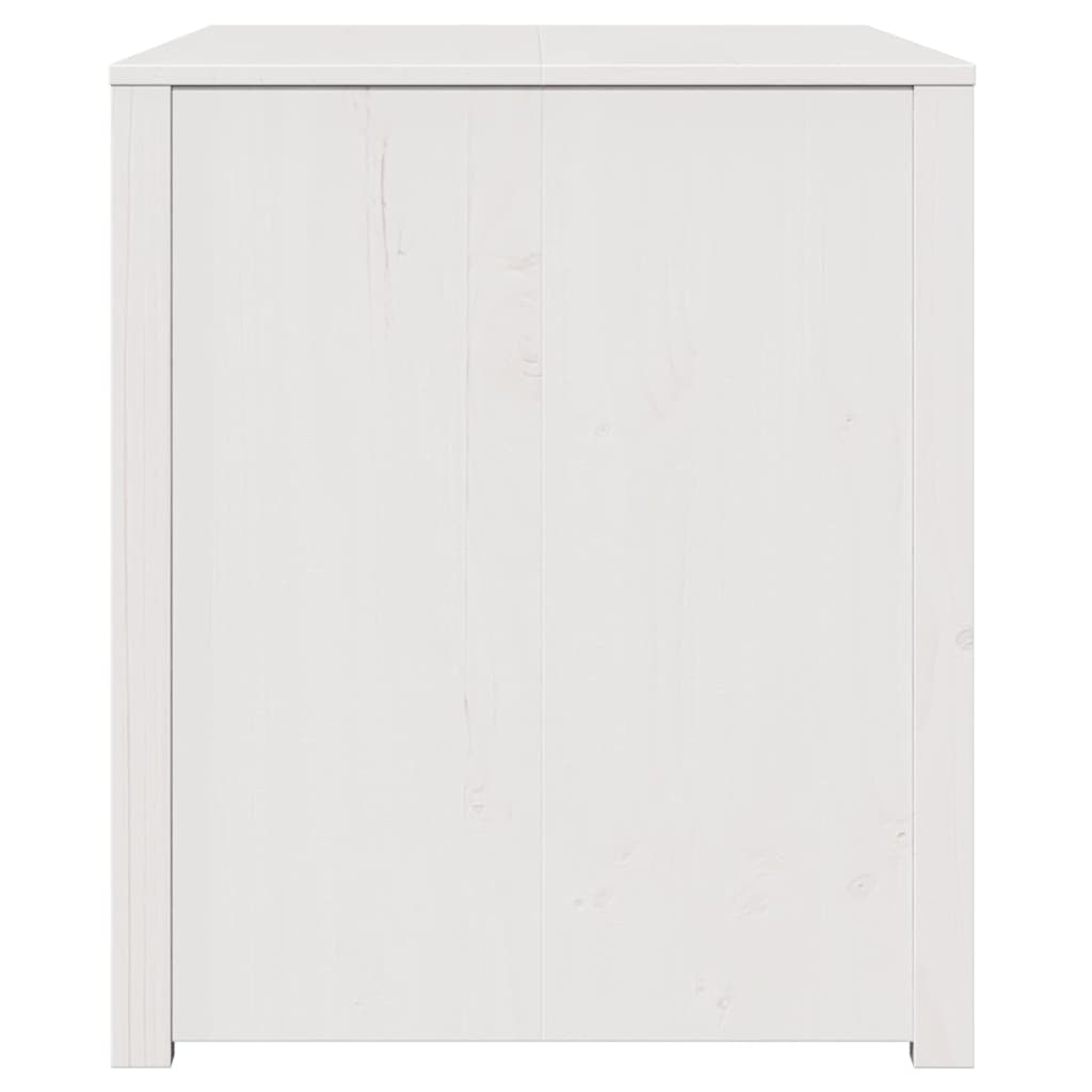 vidaXL Kitchen Cabinet MEPPEL White 106 x 55 x 64 cm Solid Pine Wood