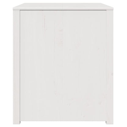 vidaXL Kitchen Cabinet MEPPEL White 106 x 55 x 64 cm Solid Pine Wood