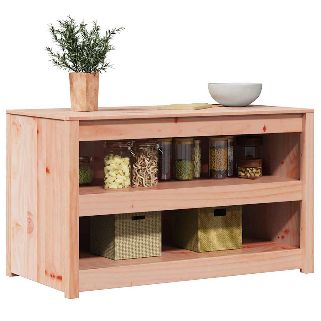 vidaXL Kitchen Cabinet with Shelf MEPPEL Brown Oak 106 x 55 x 64 cm