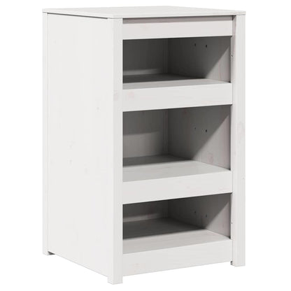 vidaXL Kitchen Cabinet MEPPEL White 55 x 55 x 92 cm Solid Pine Wood