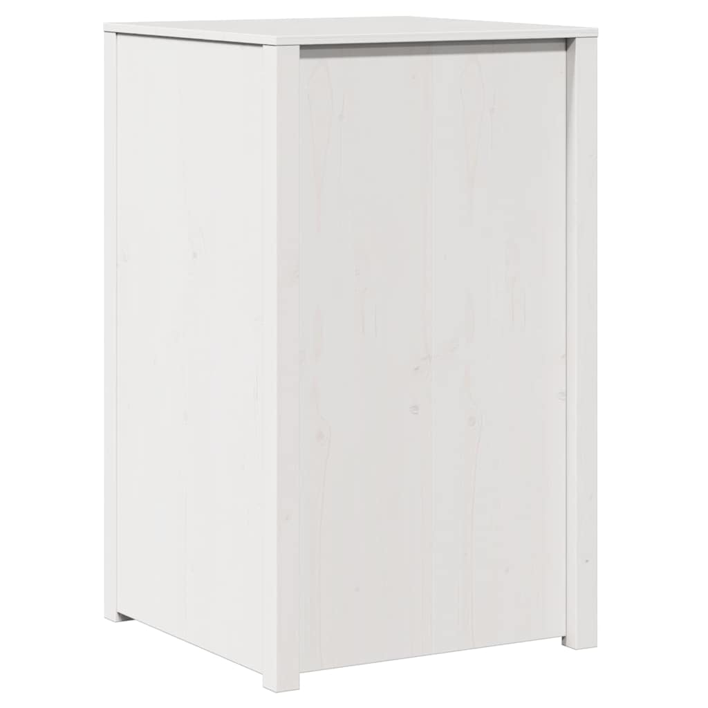 vidaXL Kitchen Cabinet MEPPEL White 55 x 55 x 92 cm Solid Pine Wood