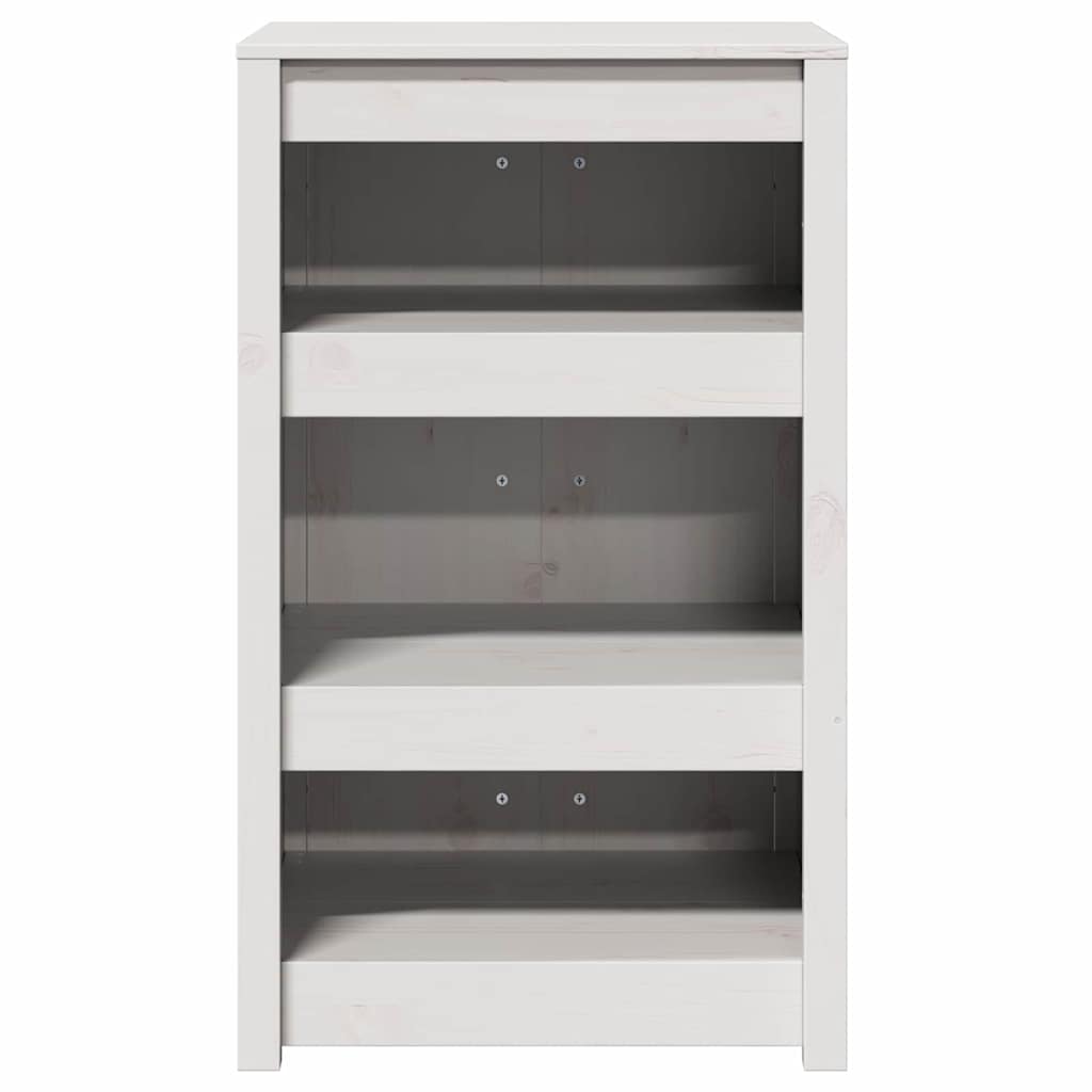 vidaXL Kitchen Cabinet MEPPEL White 55 x 55 x 92 cm Solid Pine Wood