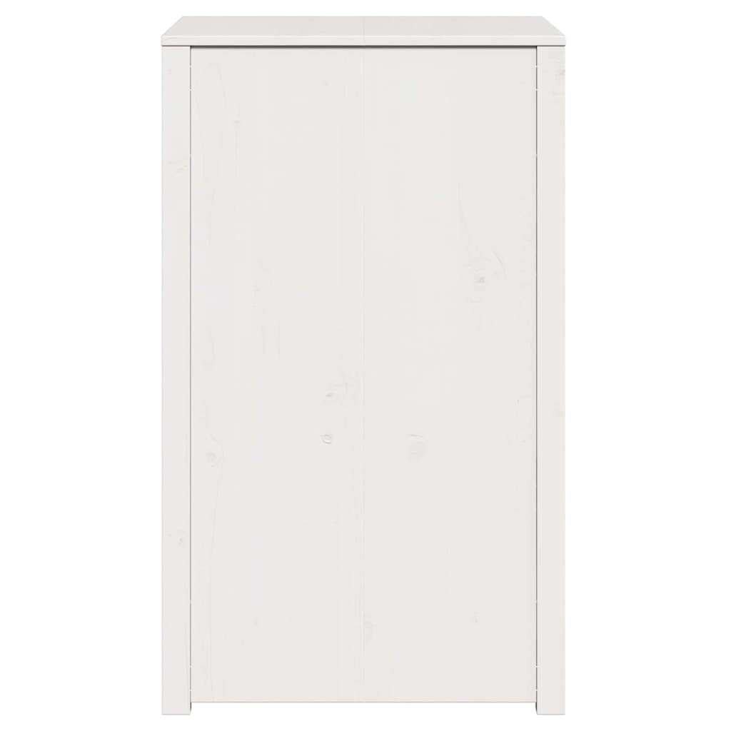 vidaXL Kitchen Cabinet MEPPEL White 55 x 55 x 92 cm Solid Pine Wood