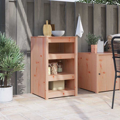 vidaXL Kitchen Cabinet with Shelf MEPPEL Brown Oak 55 x 55 x 92 cm