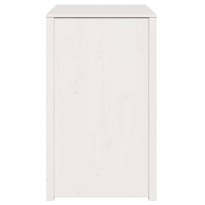 vidaXL Kitchen Cabinet MEPPEL White 106 x 55 x 92 cm Solid Pine Wood