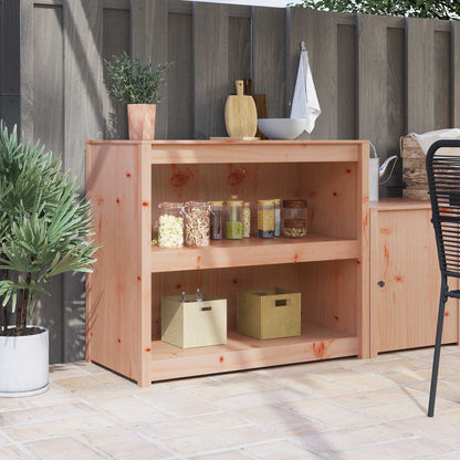 vidaXL Kitchen Cabinet with Shelf MEPPEL Brown Oak 106 x 55 x 92 cm
