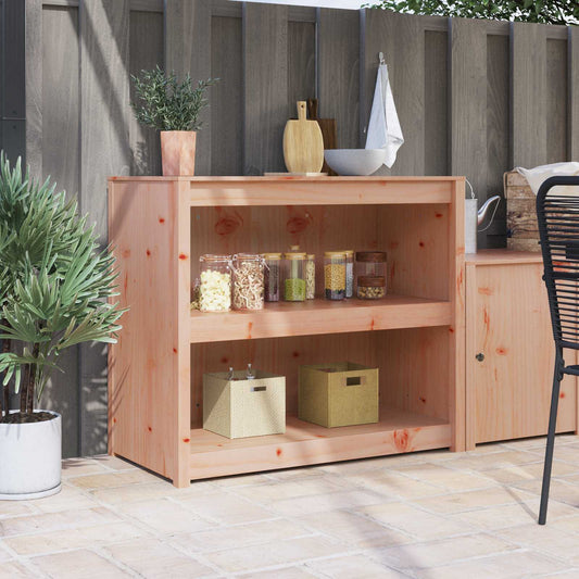 vidaXL Kitchen Cabinet with Shelf MEPPEL Brown Oak 106 x 55 x 92 cm