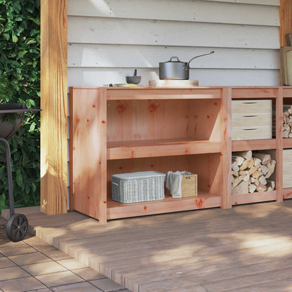 vidaXL Kitchen Cabinet with Shelf MEPPEL Brown Oak 106 x 55 x 92 cm