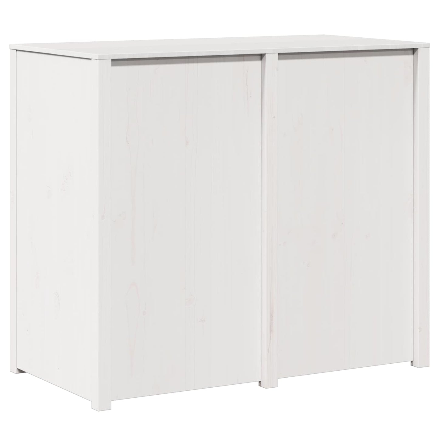 vidaXL Kitchen Cabinet with Shelf MEPPEL Warm White 106 x 55 x 92 cm