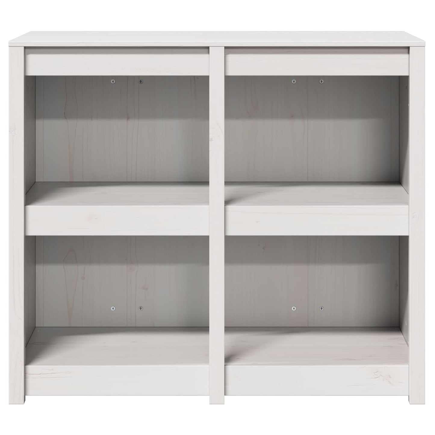 vidaXL Kitchen Cabinet with Shelf MEPPEL Warm White 106 x 55 x 92 cm