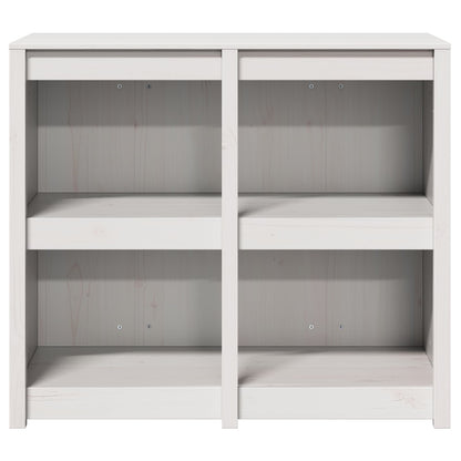 vidaXL Kitchen Cabinet with Shelf MEPPEL Warm White 106 x 55 x 92 cm