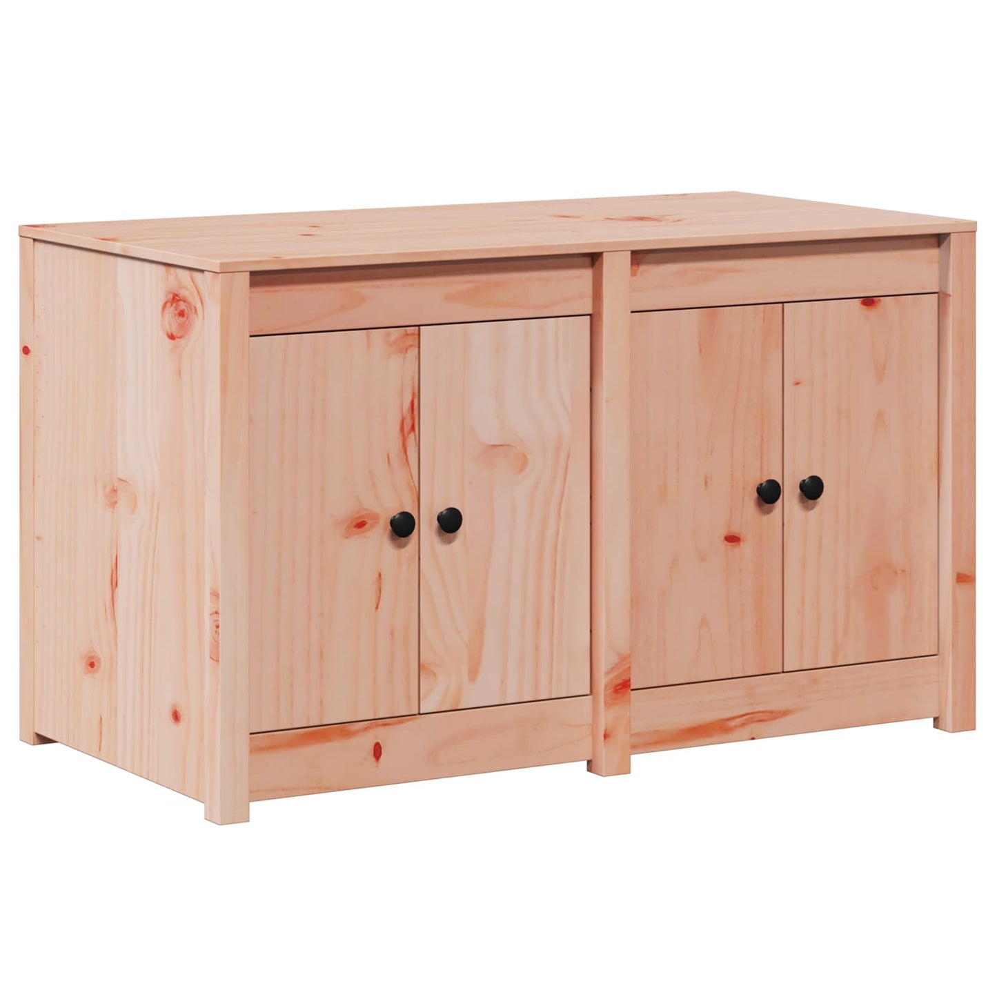 vidaXL Kitchen Cabinet with Shelf MEPPEL Brown Oak 106 x 55 x 64 cm