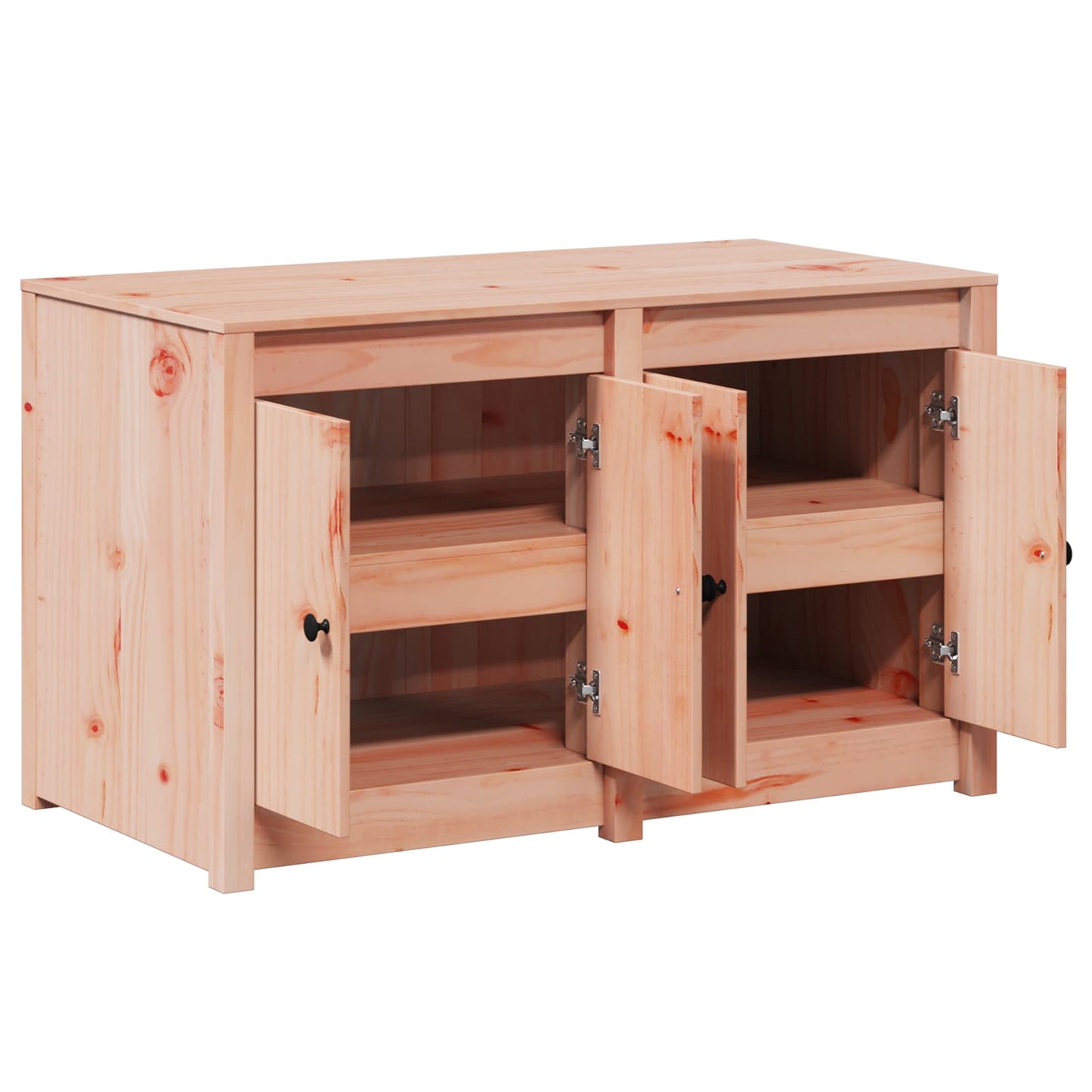 vidaXL Kitchen Cabinet with Shelf MEPPEL Brown Oak 106 x 55 x 64 cm