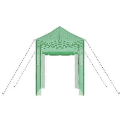 vidaXL Greenhouse with Pop-up Frame Green 200 x 200 x 300 cm Iron