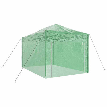 vidaXL Greenhouse with Pop-up Frame Green 290 x 430 x 315 cm Iron