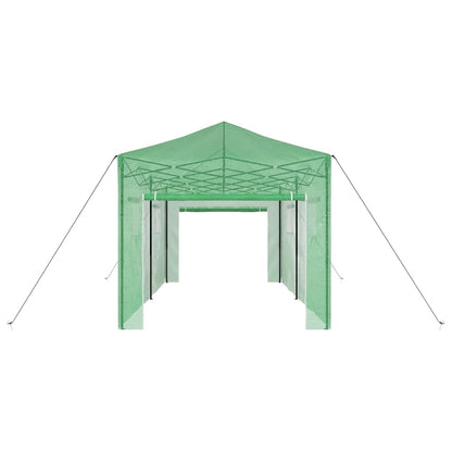 vidaXL Greenhouse with Pop-up Frame Green 290 x 580 x 315 cm Iron