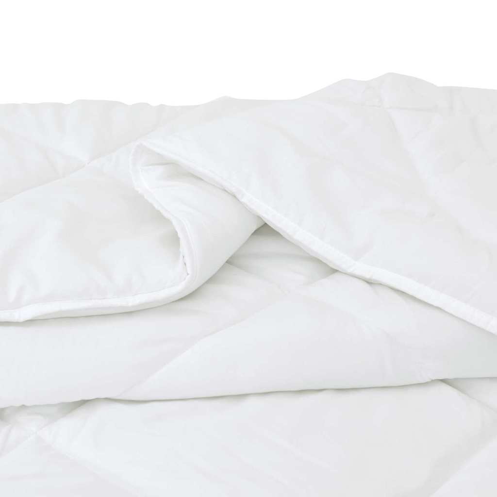 vidaXL Quilts & Duvets White 140 x 220 cm Microfiber