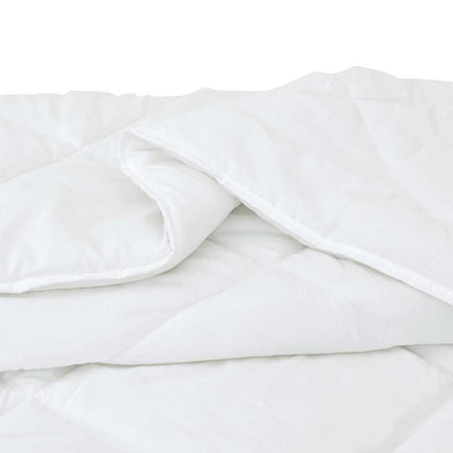 vidaXL Quilts & Duvets White 140 x 220 cm Microfiber