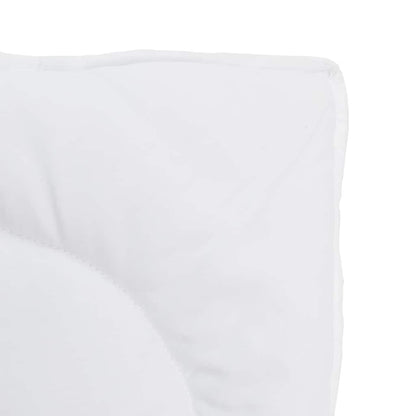 vidaXL Quilts & Duvets White 140 x 220 cm Microfiber