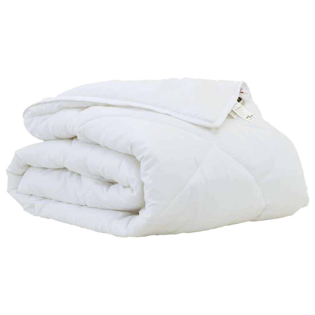 vidaXL Quilts & Duvets White 140 x 220 cm Microfiber