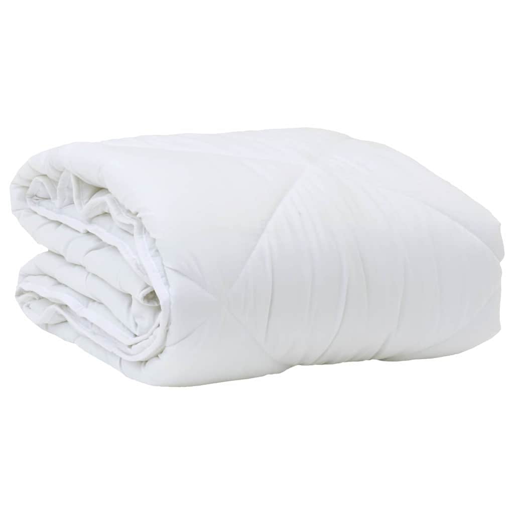 vidaXL Quilts & Duvets White 140 x 220 cm Microfiber
