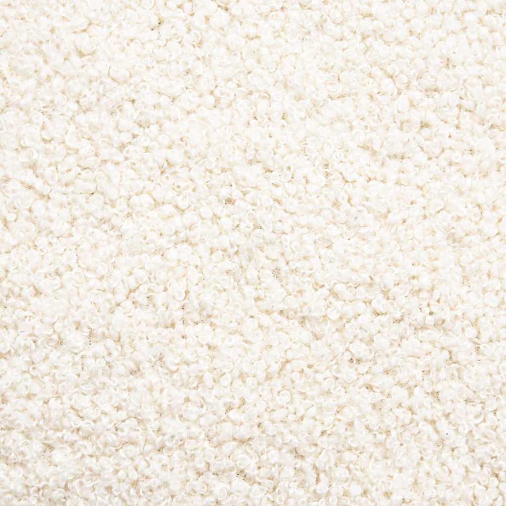 vidaXL Armchair Cream Soft Sherpa Fabric