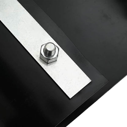 vidaXL Root Barrier Black 0.7 x 3 m Polyethylene