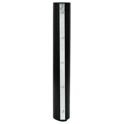 vidaXL Root Barrier with Metal Strip 0.7 x 5 m Polyethylene Black