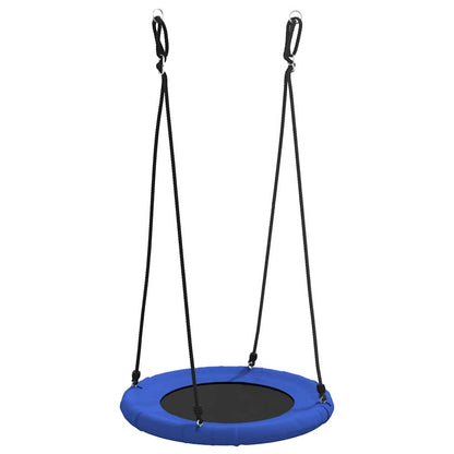 vidaXL Nest Swing Blue 100 x 100 x 180 cm Plastic