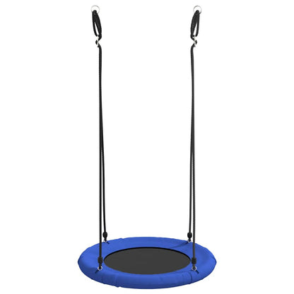 vidaXL Nest Swing Blue 100 x 100 x 180 cm Plastic