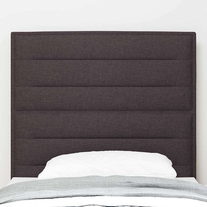 vidaXL Headboard with Headboard Dark Brown 80 cm Faux Leather
