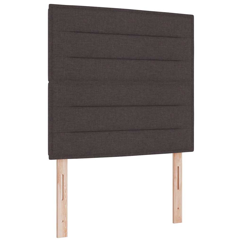 vidaXL Headboard with Headboard Dark Brown 80 cm Faux Leather