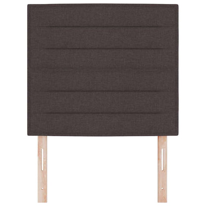 vidaXL Headboard with Headboard Dark Brown 80 cm Faux Leather