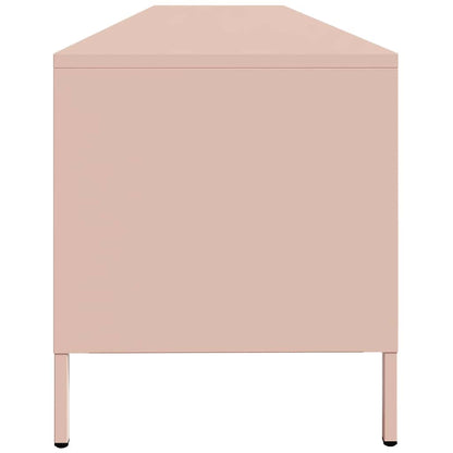 vidaXL TV Cabinet Pink 202x39x43,5 cm Cold-rolled Steel