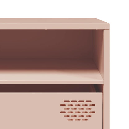 vidaXL TV Cabinet Pink 202x39x43,5 cm Cold-rolled Steel