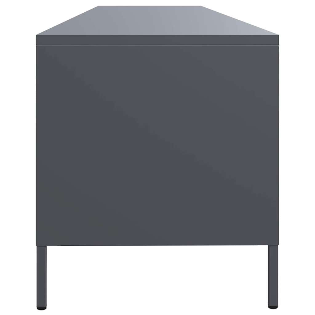 vidaXL TV Cabinet Anthracite 202x39x43,5 cm Cold-rolled Steel