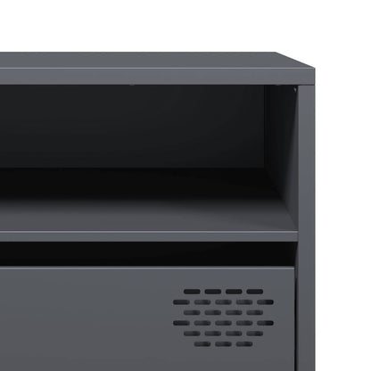 vidaXL TV Cabinet Anthracite 202x39x43.5 cm Cold-rolled Steel