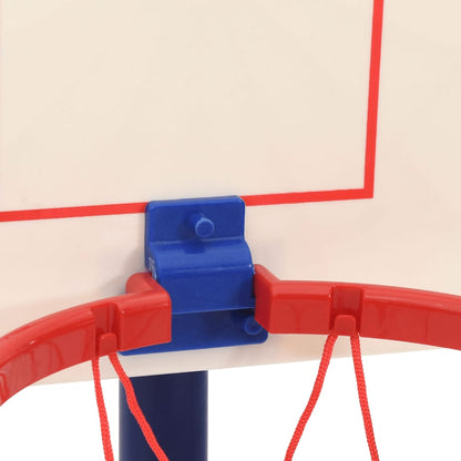 vidaXL Basketball Stand with Ball and Pump Adjustable Height 90/121 cm