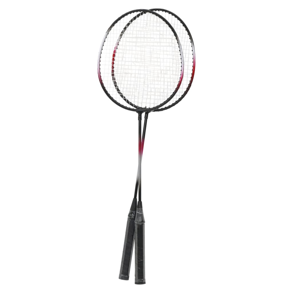 vidaXL Badminton Set with 2 Rackets. Net & Storage Case 292x30x152 cm