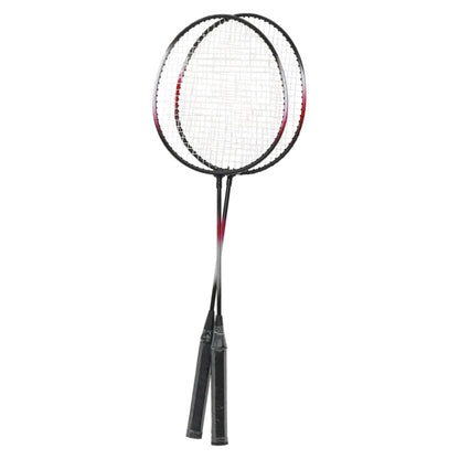 vidaXL Badminton Set with 2 Rackets. Net & Storage Case 292x30x152 cm