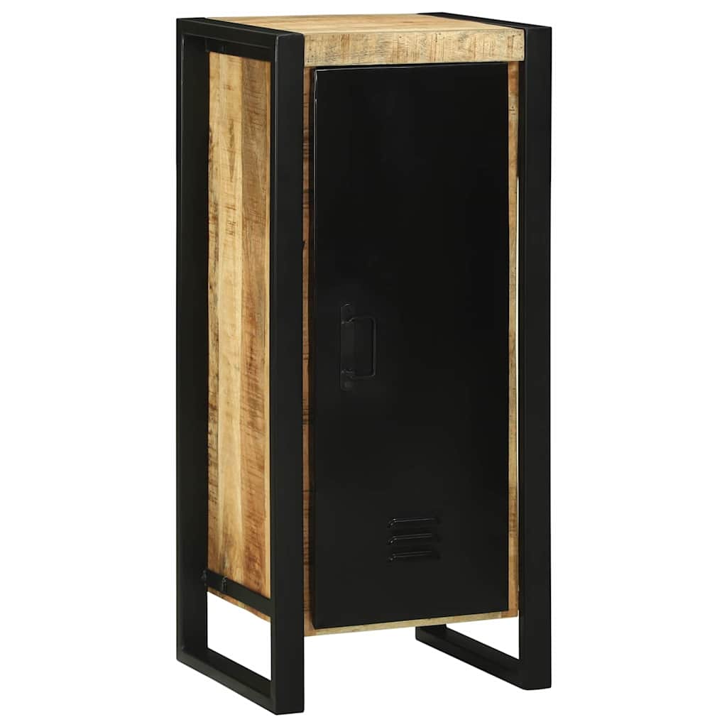 vidaXL Bathroom Furniture Set 2 pcs Brown and Black Solid Mango Wood