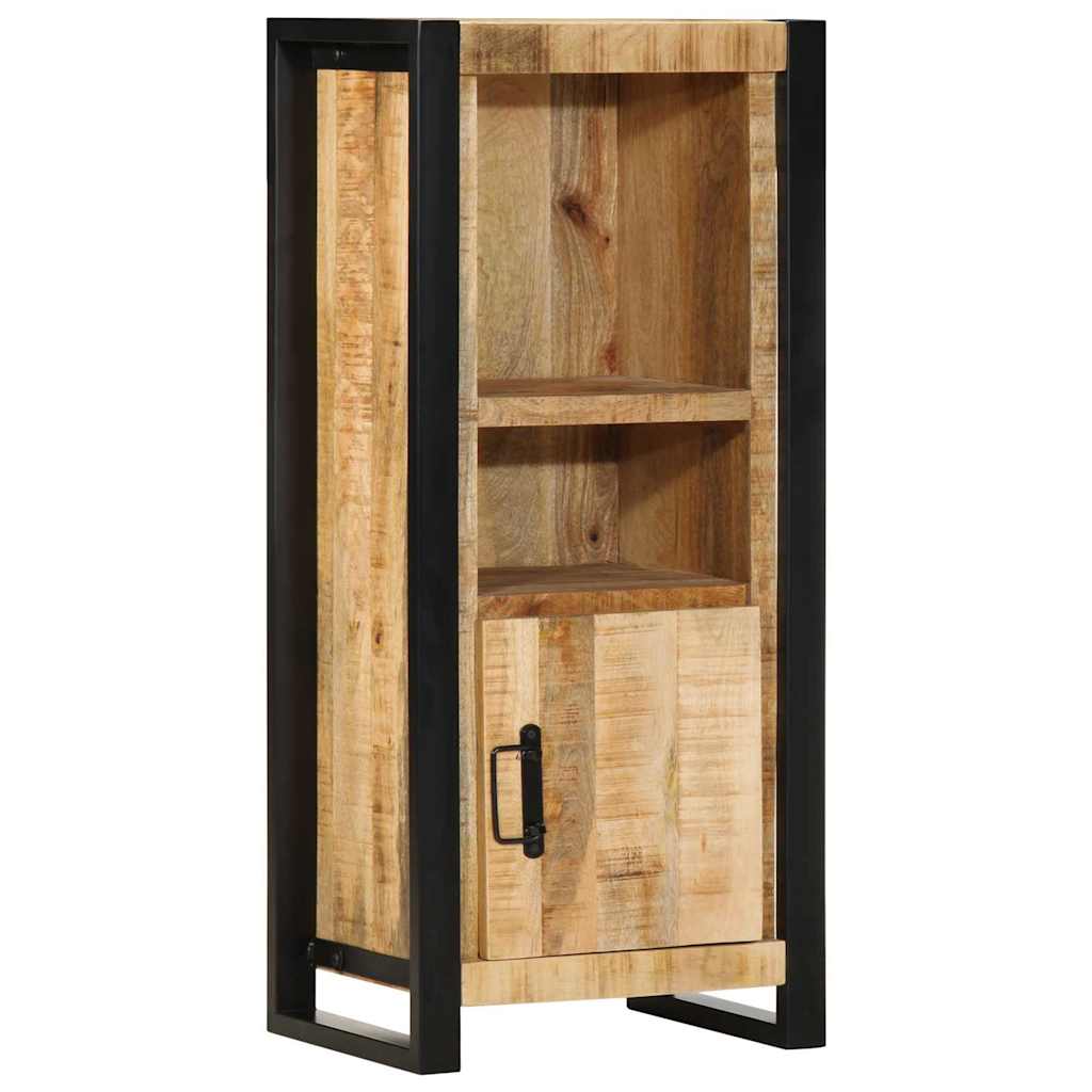 vidaXL Bathroom Furniture Set 4 pcs Brown and Black Solid Mango Wood