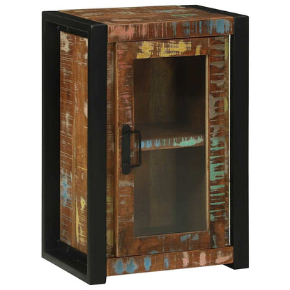 vidaXL Bathroom Furniture Set 4 pcs Multicolour Solid Reclaimed Wood