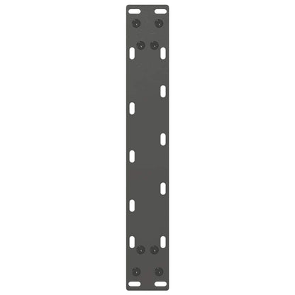vidaXL Coffee Table Legs U-Shaped 2 pcs Anthracite 30x(30-31) cm Steel
