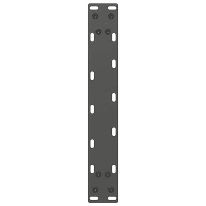 vidaXL Coffee Table Legs U-Shaped 2 pcs Anthracite 40x(30-31) cm Steel