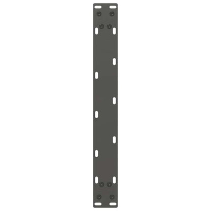 vidaXL Coffee Table Legs U-Shaped 2 pcs Anthracite 50x(42-43) cm Steel