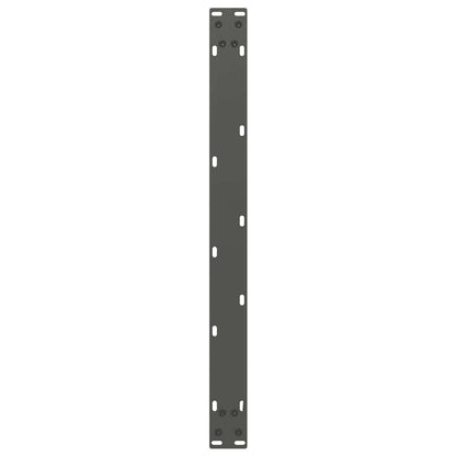 vidaXL Coffee Table Legs U-Shaped 2 pcs Anthracite 60x(42-43) cm Steel