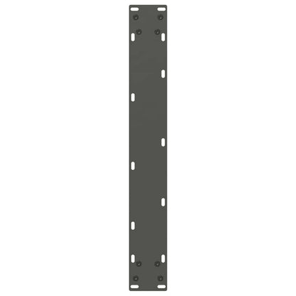 vidaXL Dining Table Legs U-Shaped 2 pcs Anthracite 70x(72-73) cm Steel