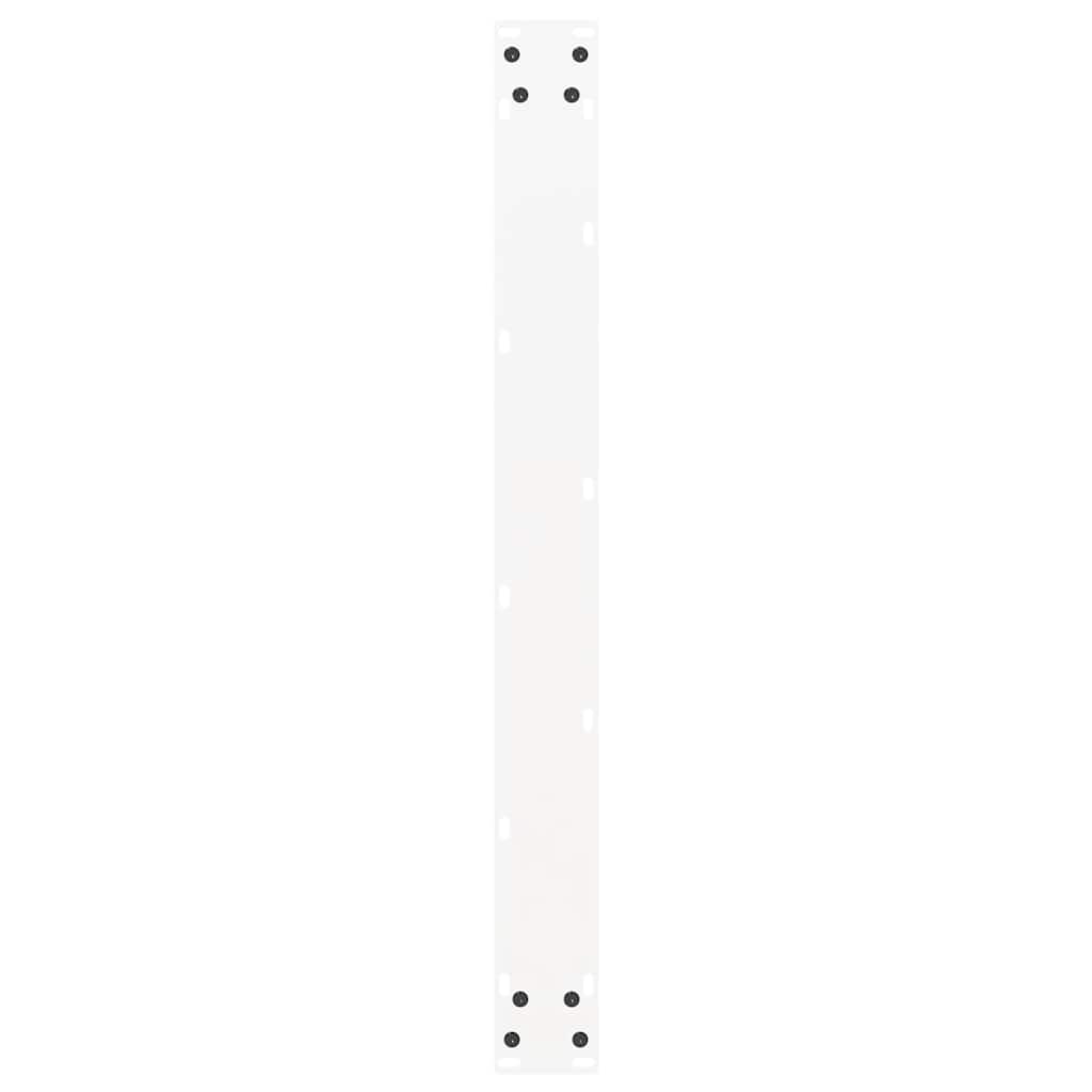 vidaXL Dining Table Legs U-Shaped 3 pcs White 90x(72-73) cm Steel